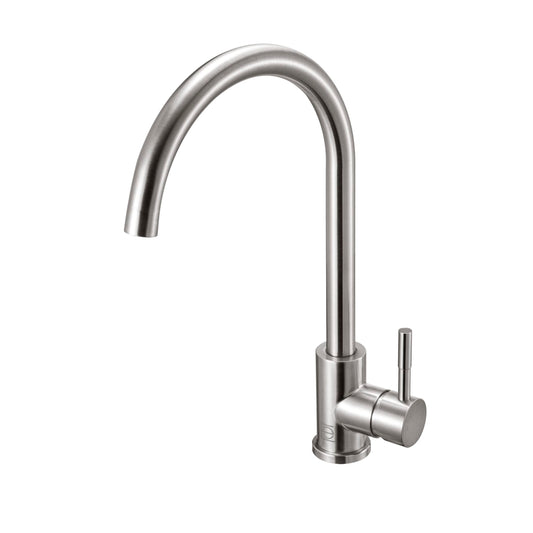 Orion Single Handle Kitchen Faucet, Modern Style, Brushed Nickel - KF170BNK