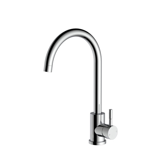 Orion Single Handle Kitchen Faucet, Modern Style, Chrome - KF170PCH