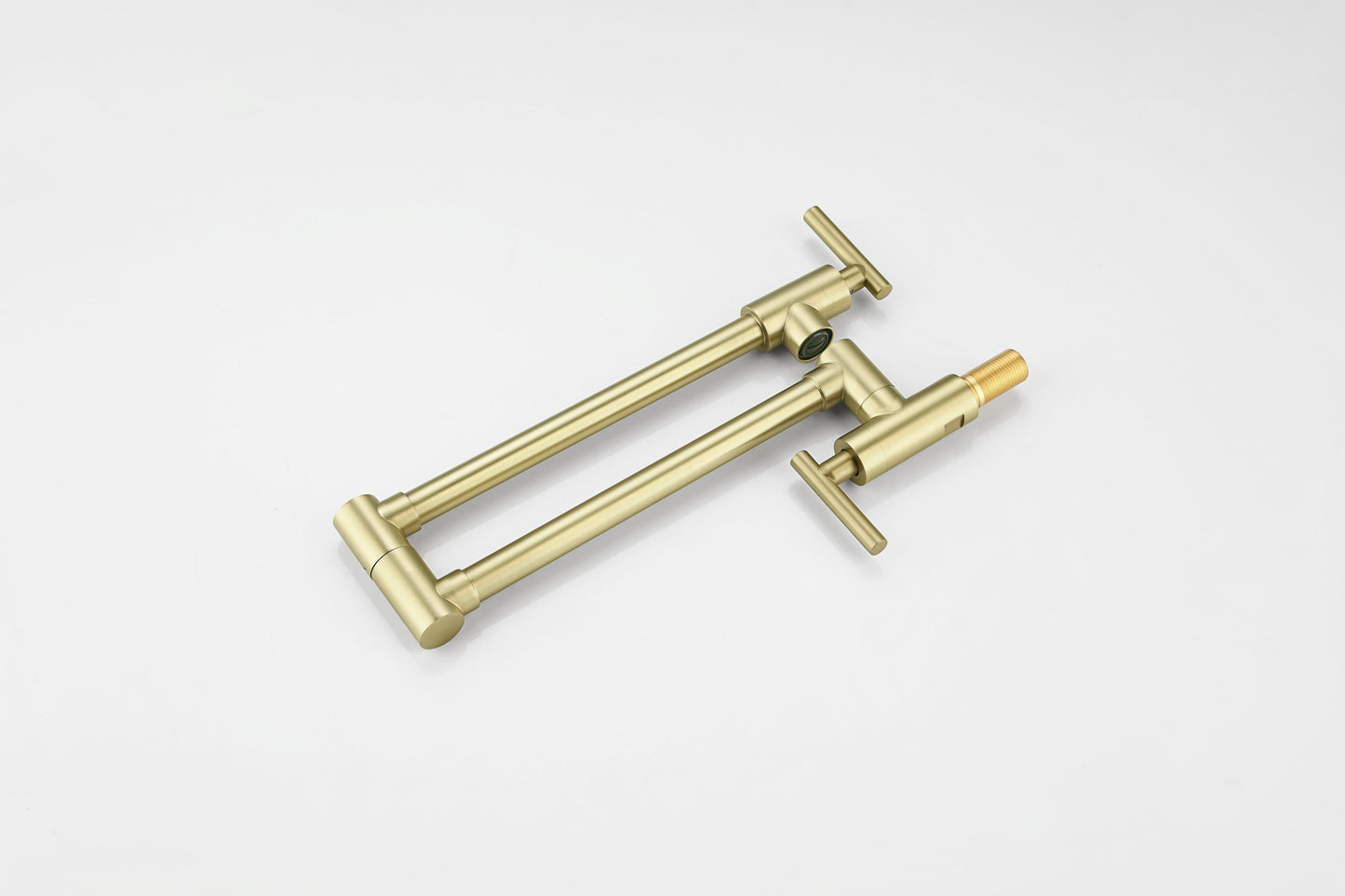 Evander Wall Mounted Pot Filler, Modern Style, Brushed Gold - KF220BGD