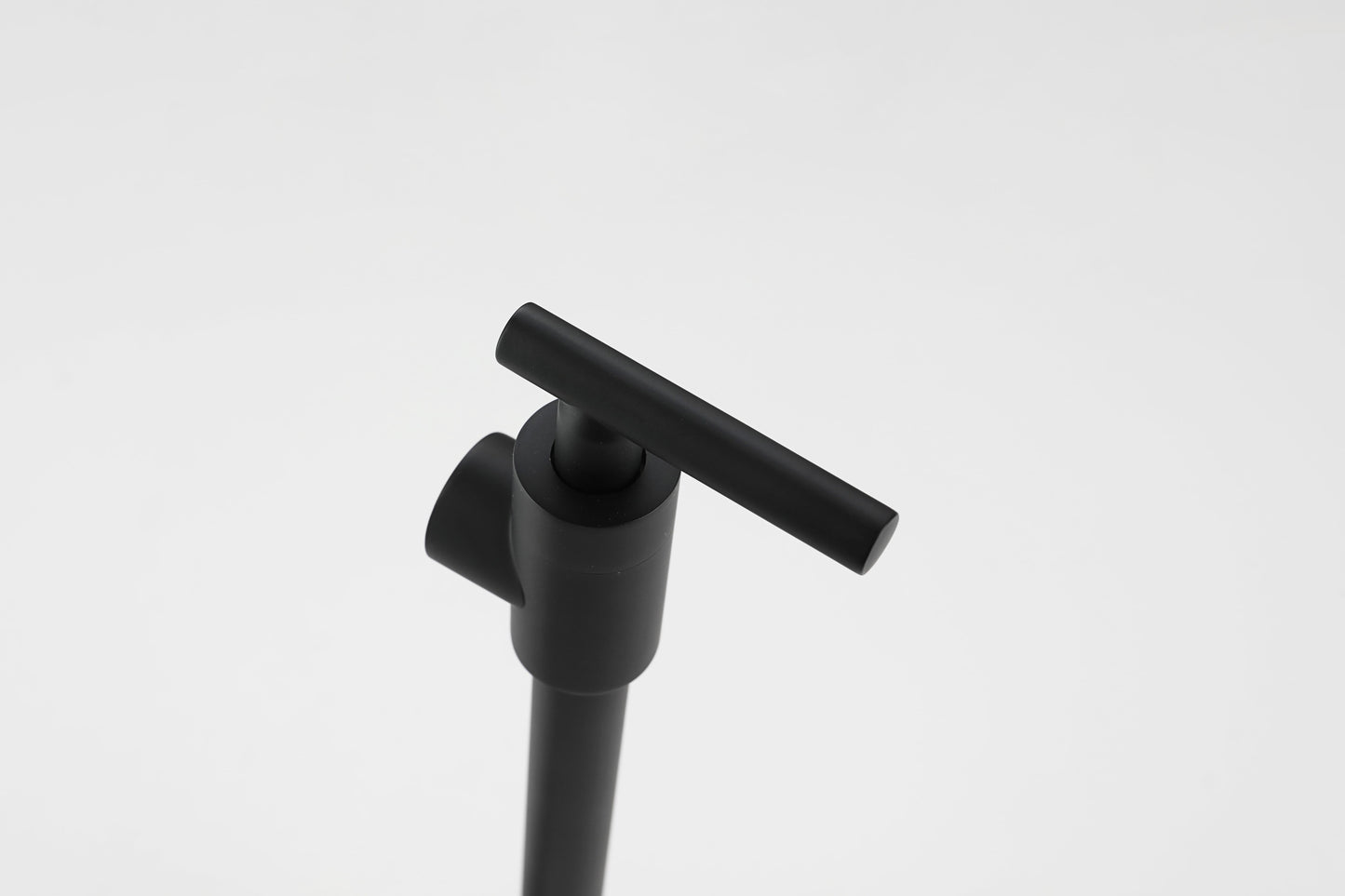 Evander Wall Mounted Pot Filler, Modern Style, Matte Black - KF220MBK