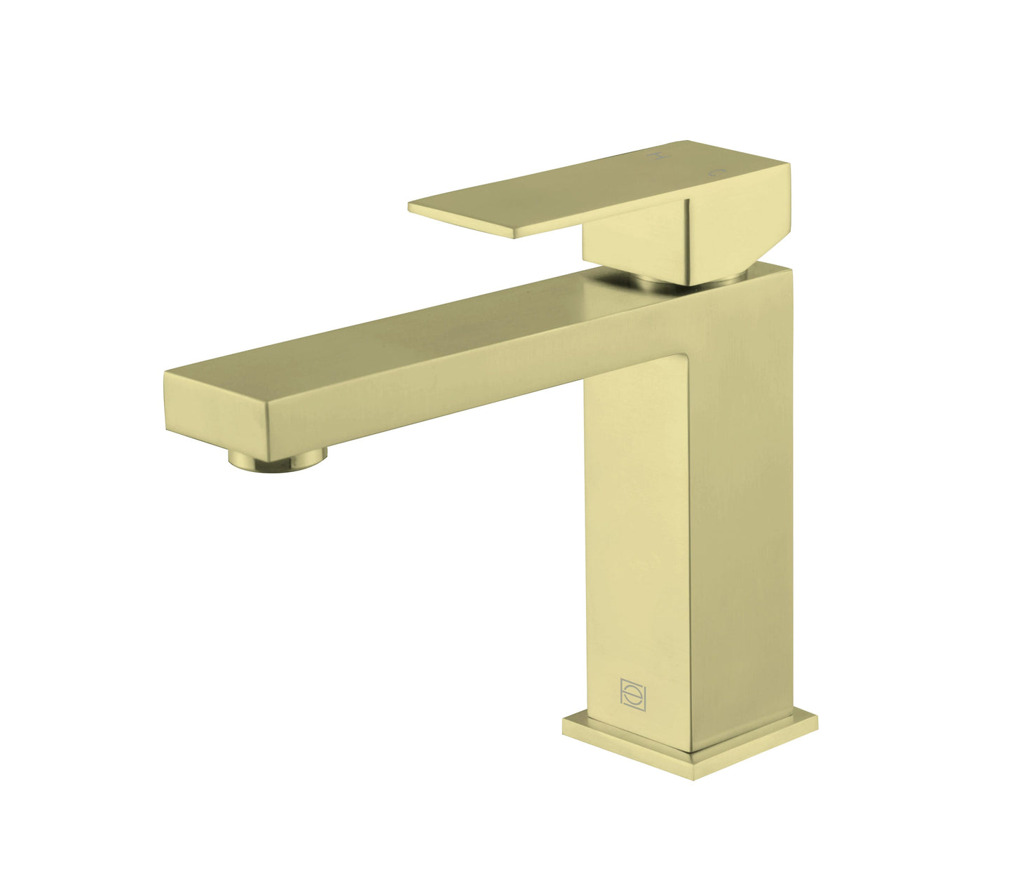 Torin Single Hole Single Handle Bathroom Faucet, Modern Style, Brushed Gold - VF100BGD