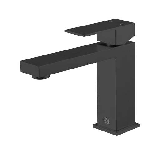 Torin Single Hole Single Handle Bathroom Faucet, Modern Style, Matte Black - VF100MBK