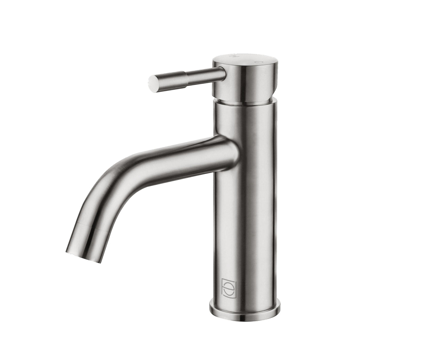 Zephyr Single Hole Single Handle Bathroom Faucet, Modern Style, Brushed Nickel - VF150BNK