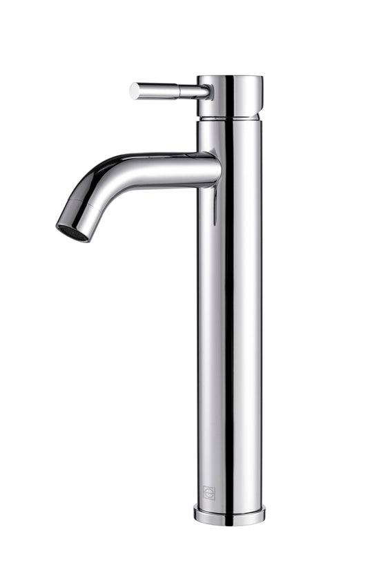 Sable Single Hole Single Handle Bathroom Faucet, Modern Style, Chrome - VF160PCH