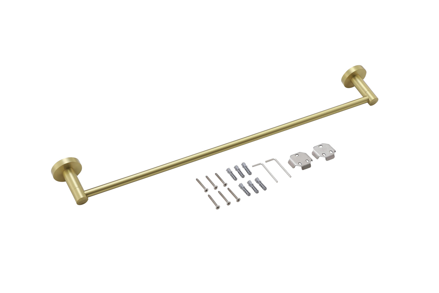 Juno 3-Piece Bathroom Hardware Set, Modern Style, Brushed Gold - BH110S3BGD