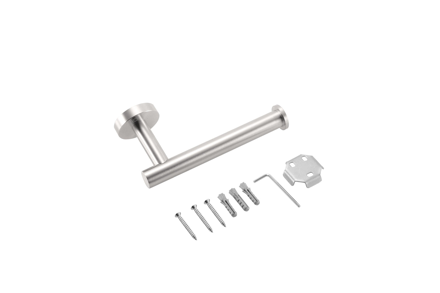 Juno 4-Piece Bathroom Hardware Set, Modern Style, Brushed Nickel - BH110S4BNK