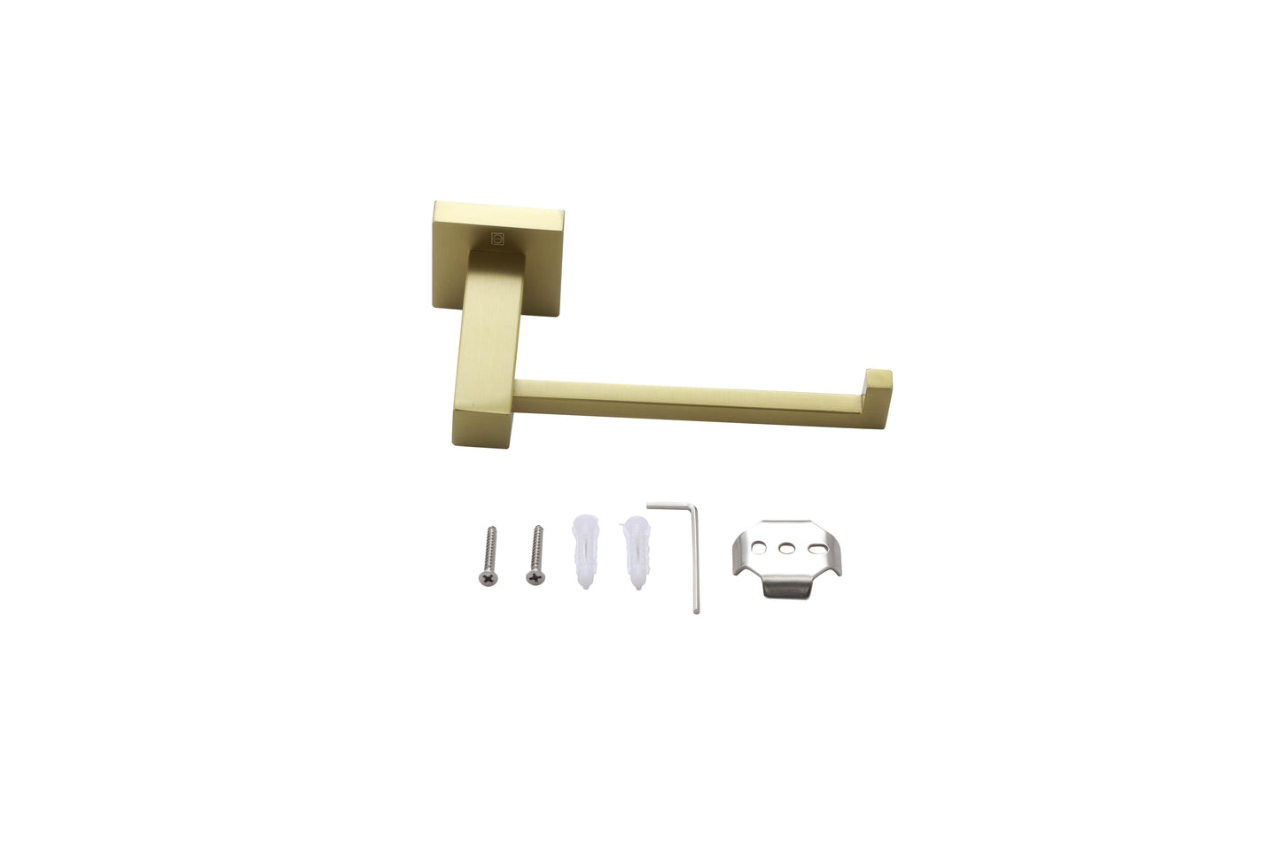 Arwen 2-Piece Bathroom Hardware Set, Modern Style, Brushed Gold - BH120S2BGD