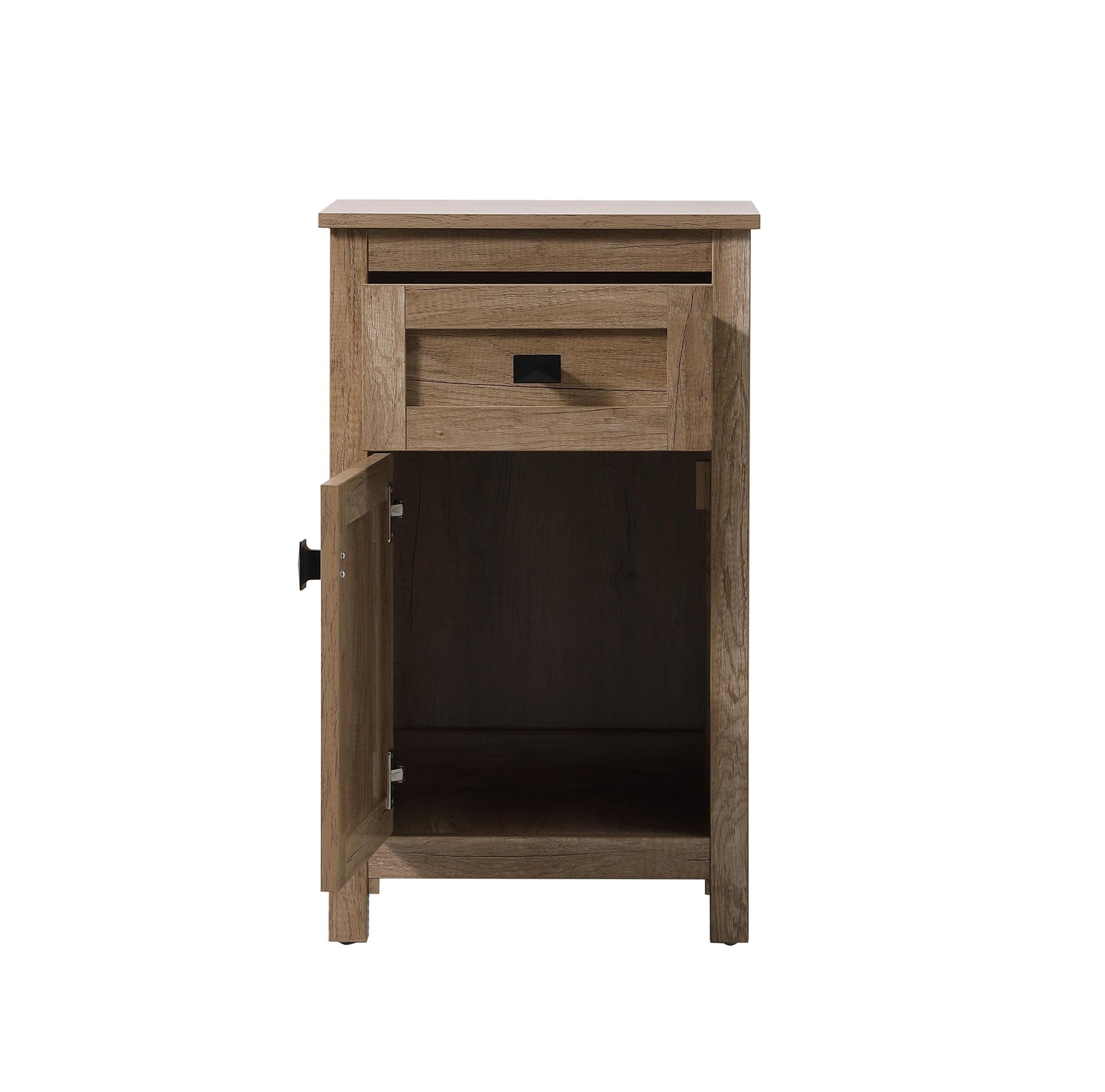 18 Inch Wide Bathroom Storage Freedstanding Cabinet in Natural Oak - BC1001830NT