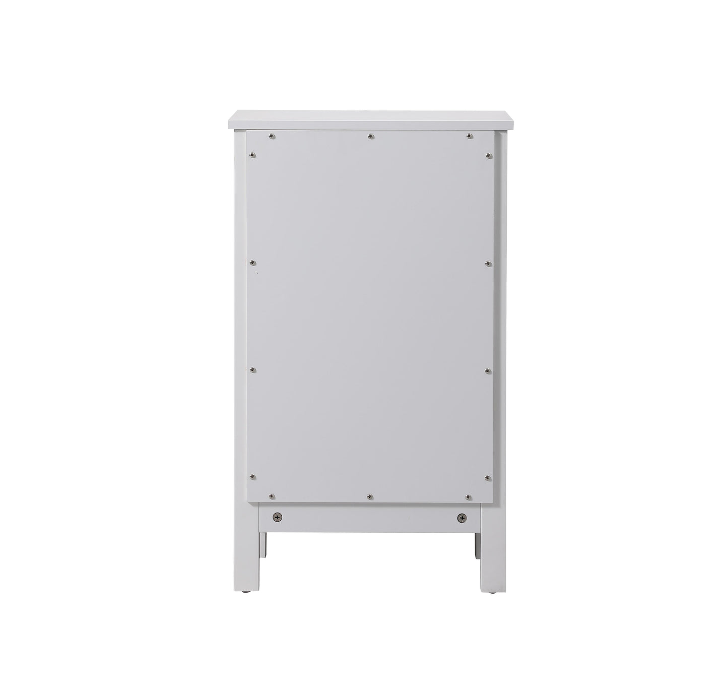 18 Inch Wide Bathroom Storage Freedstanding Cabinet in White - BC1001830WH