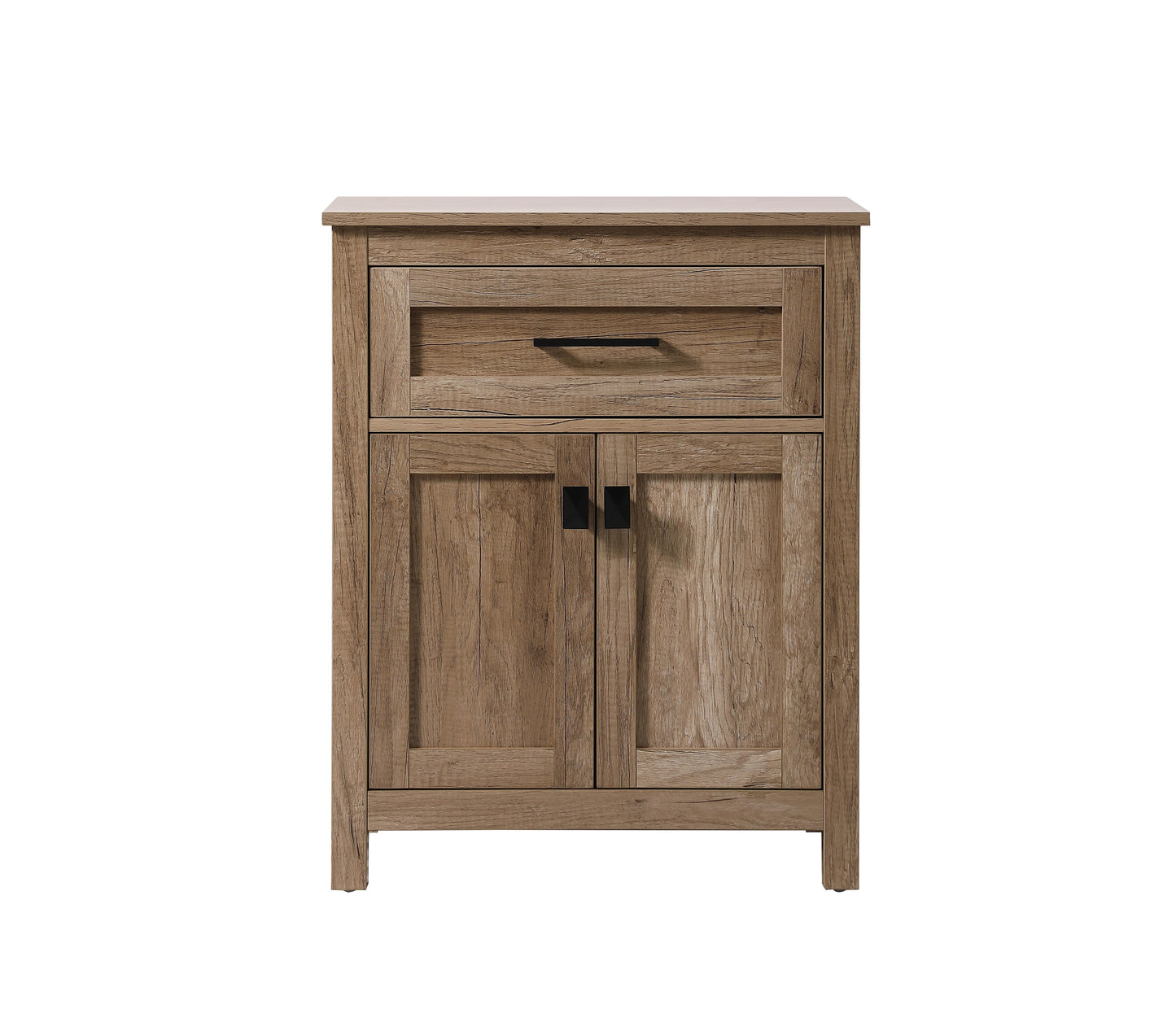 24 Inch Wide Bathroom Storage Freestanding Cabinet in Natural Oak - BC1002430NT