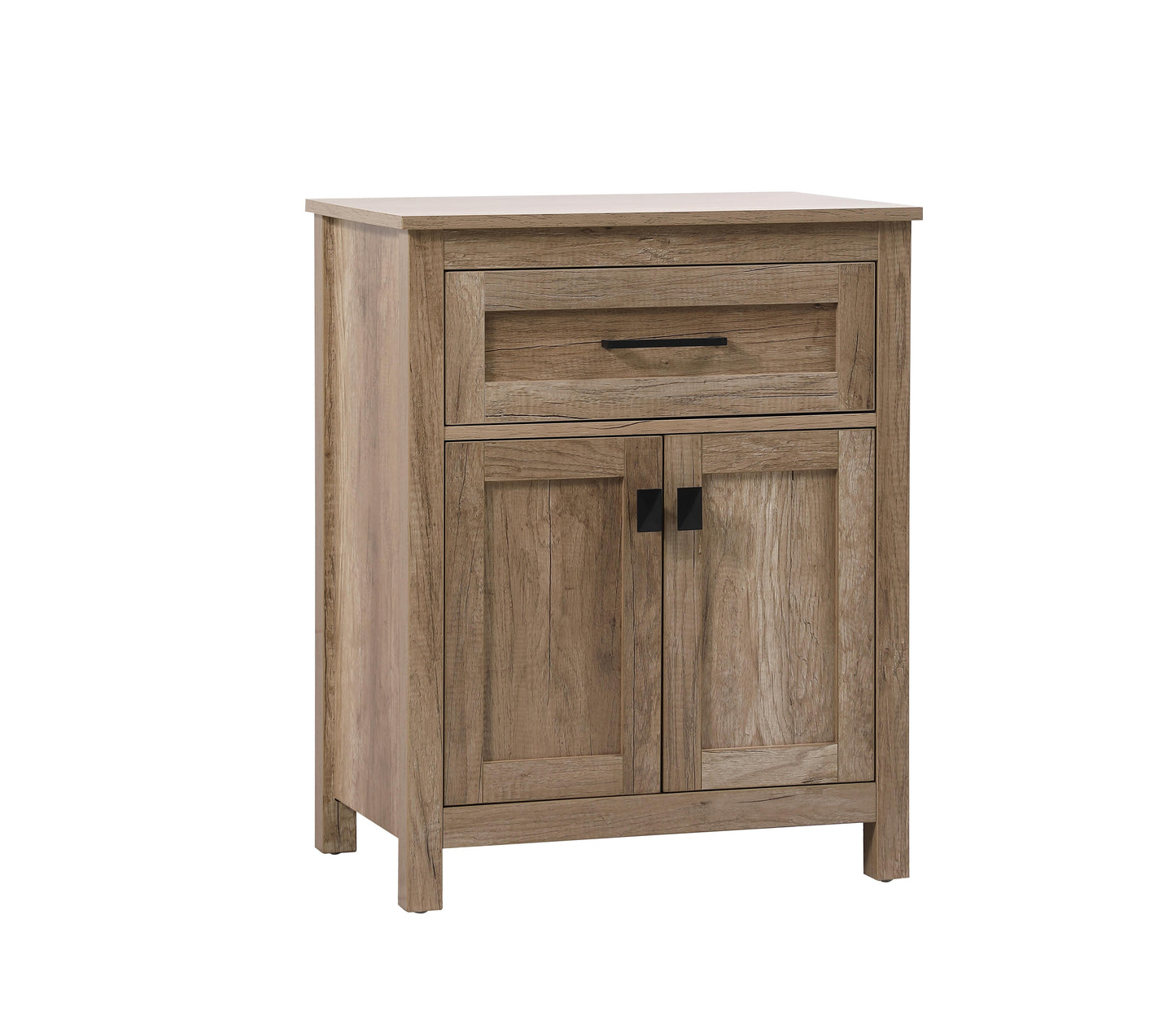 24 Inch Wide Bathroom Storage Freestanding Cabinet in Natural Oak - BC1002430NT