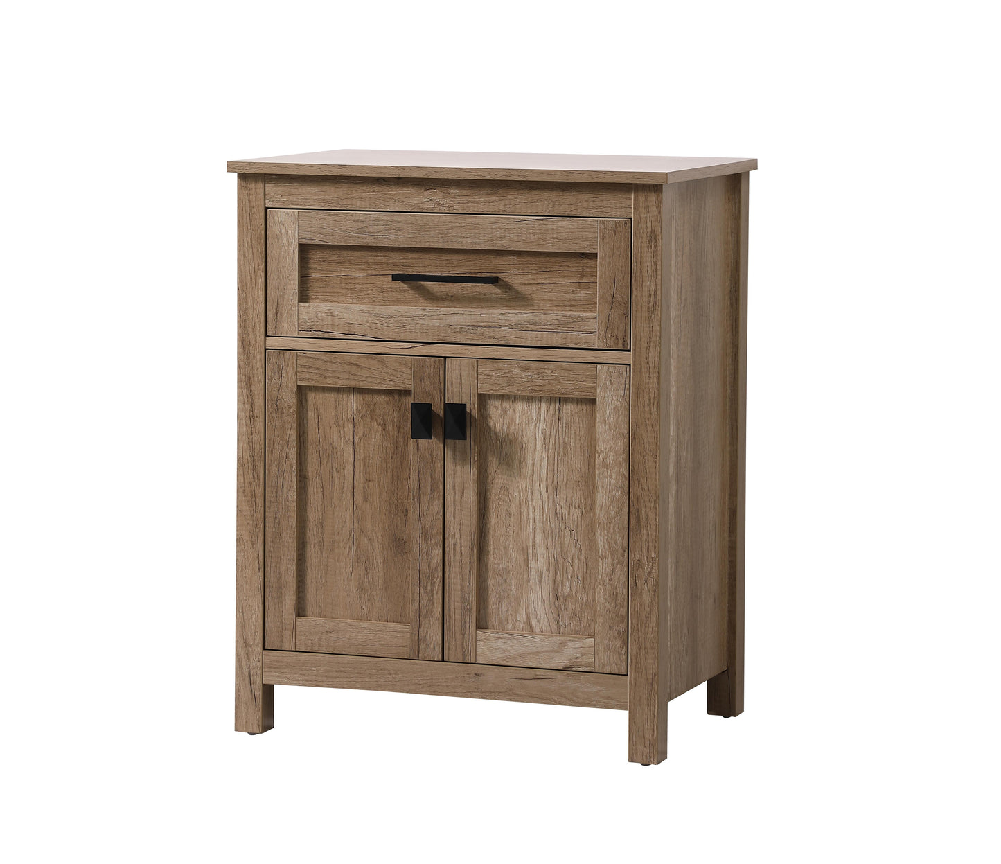 24 Inch Wide Bathroom Storage Freestanding Cabinet in Natural Oak - BC1002430NT