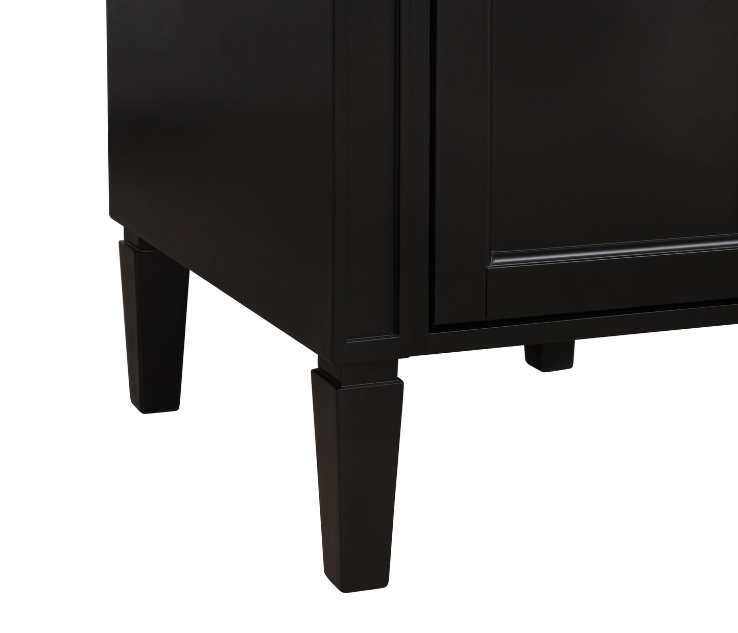 18 inch Single Bathroom Vanity in Black - BC1201835BK