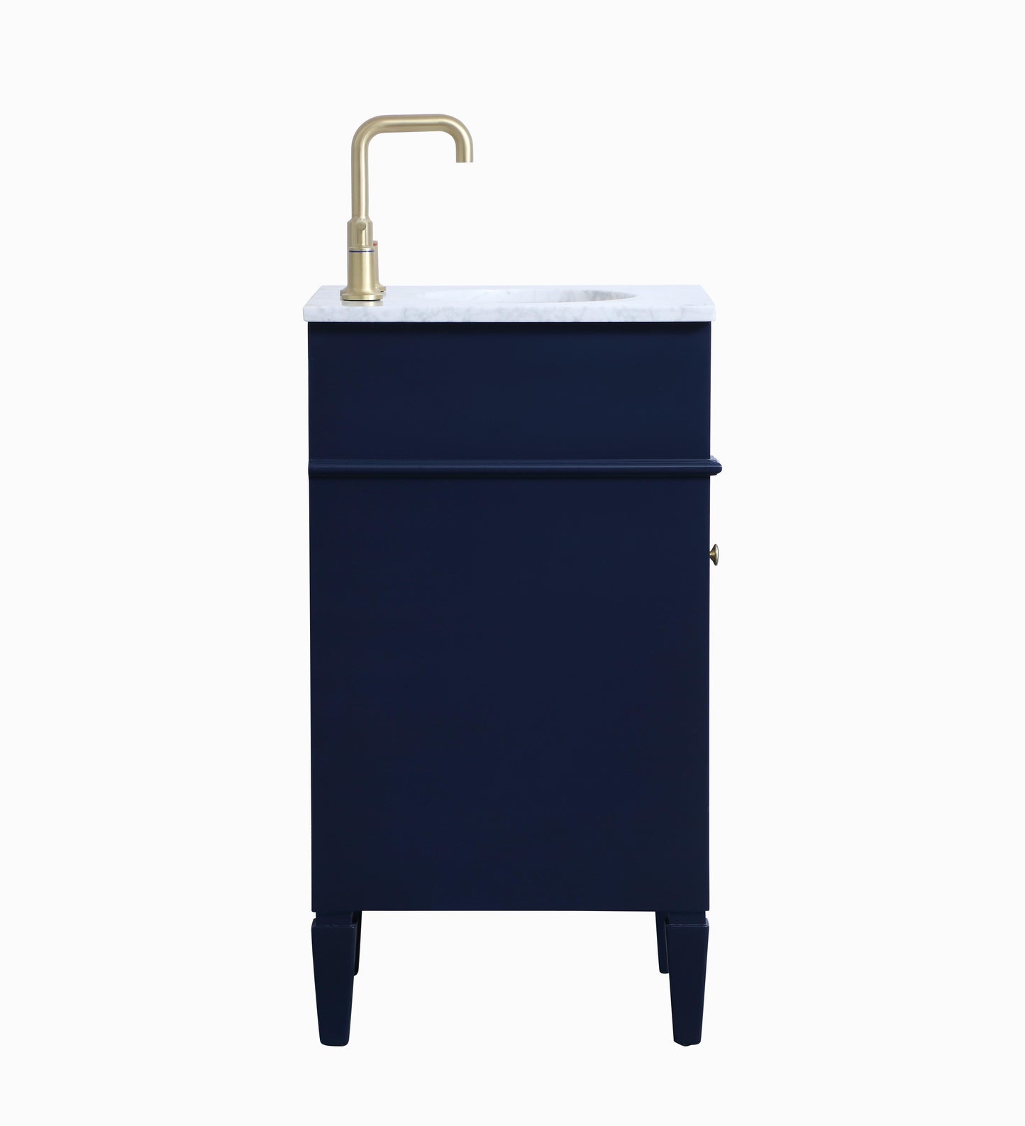 18 inch Single Bathroom Vanity in Blue - BC1201835BL