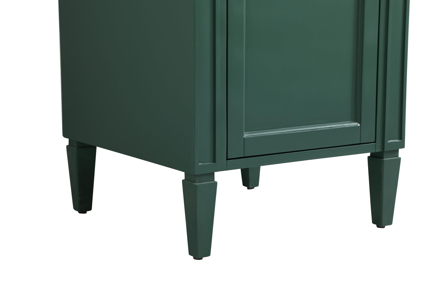 21 inch Single Bathroom Vanity in Green - BC1202135GN