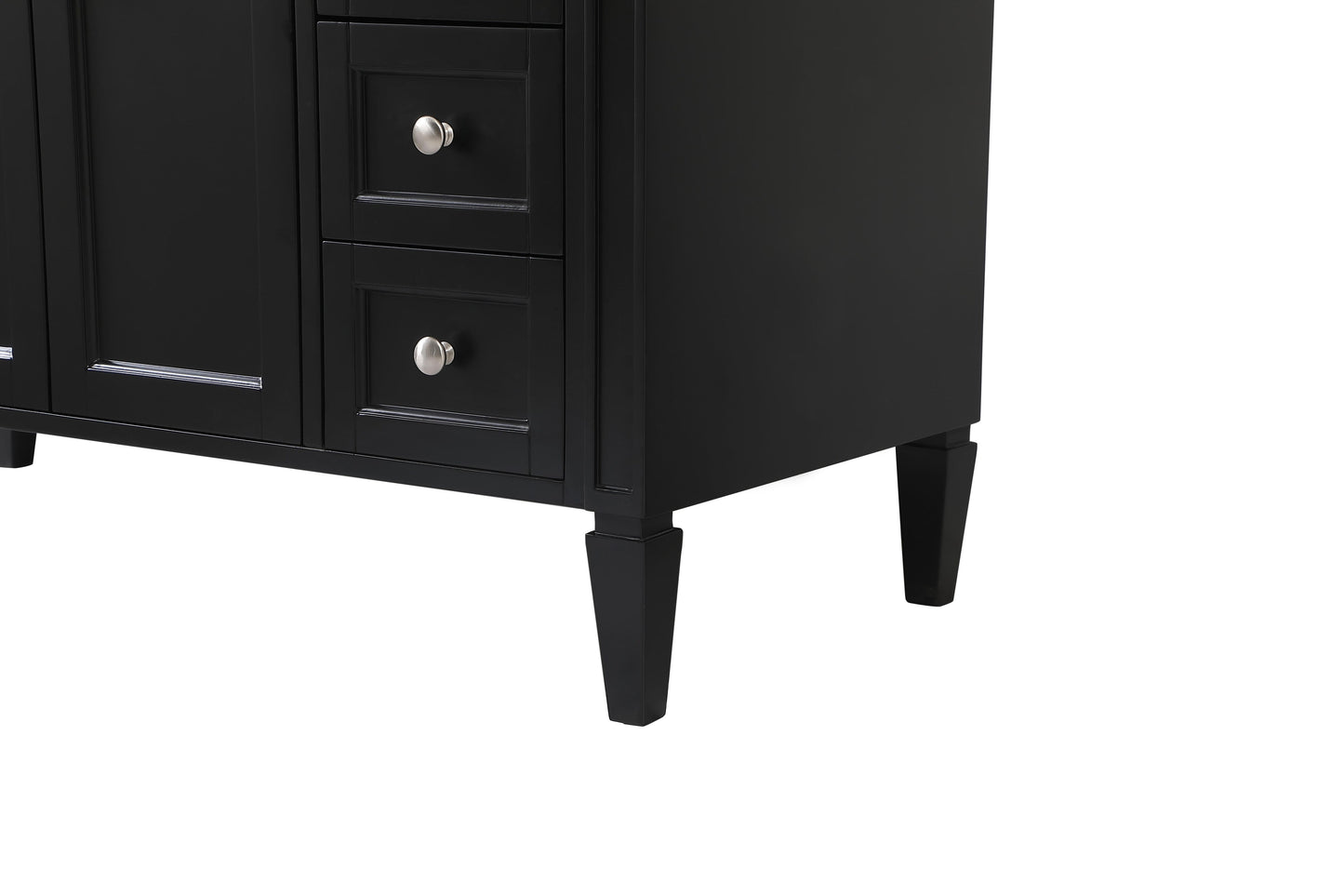 48 inch Single Bathroom Vanity in Black - BC1204835BK