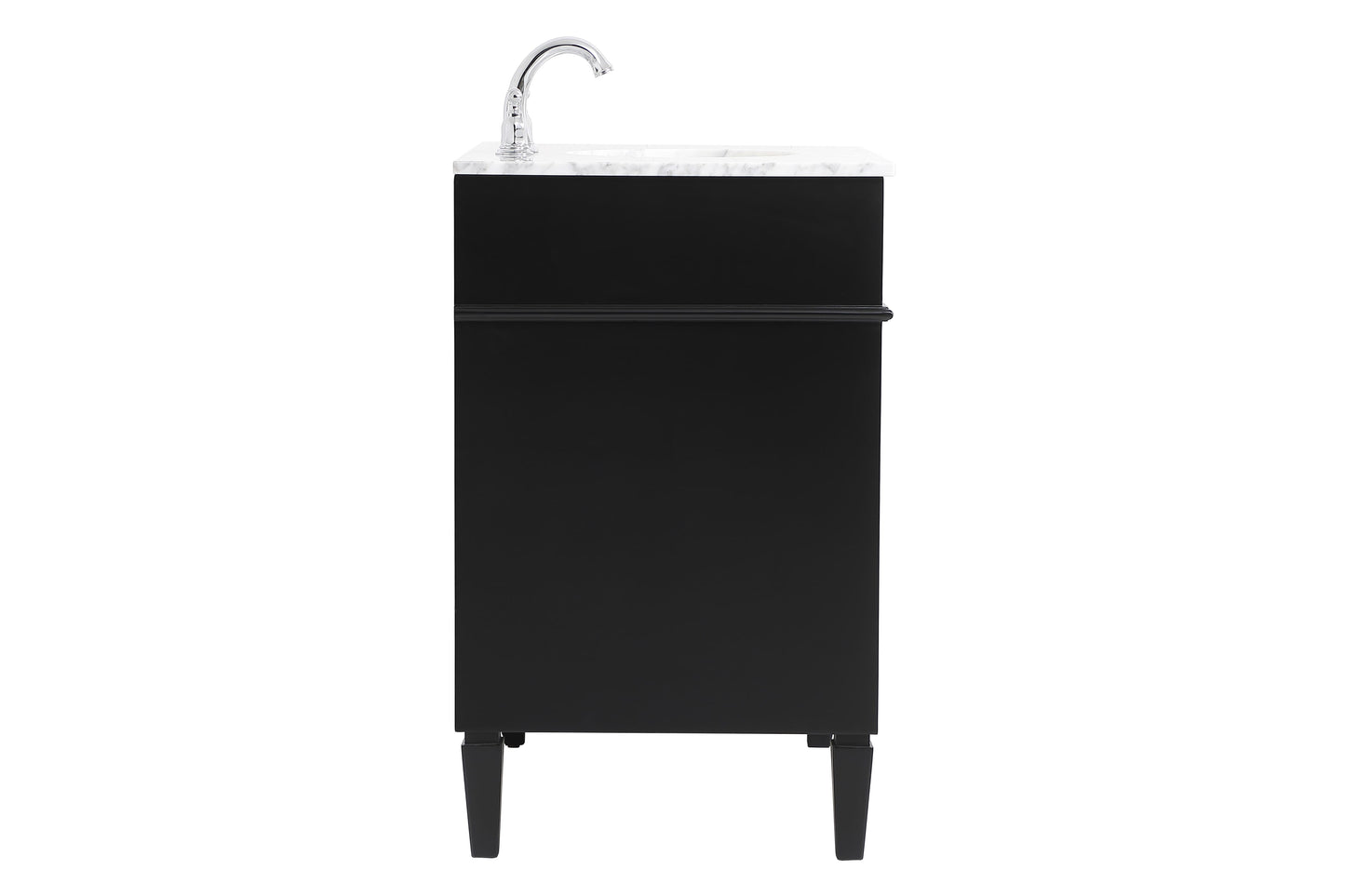 48 inch Single Bathroom Vanity in Black - BC1204835BK