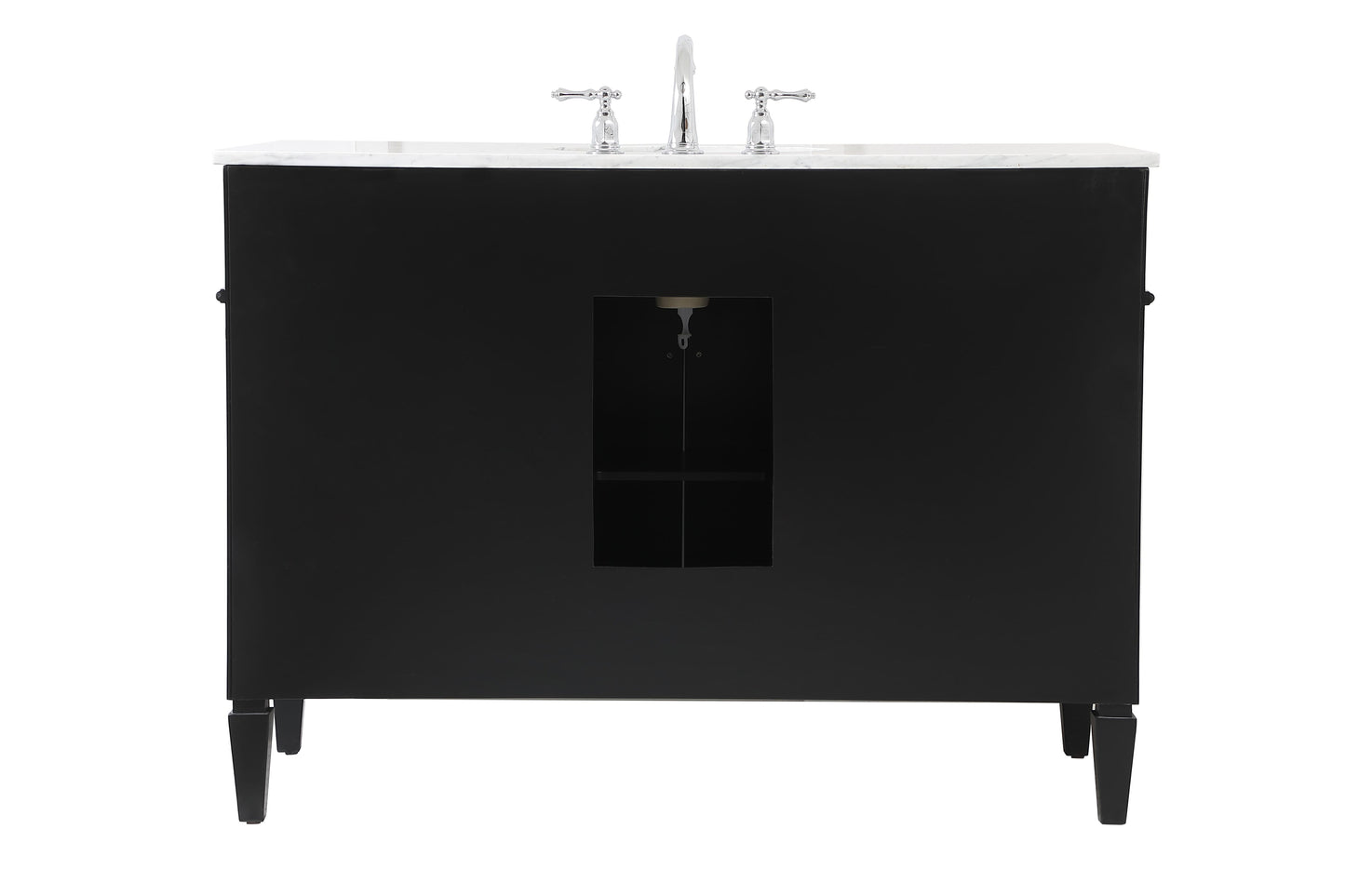 48 inch Single Bathroom Vanity in Black - BC1204835BK