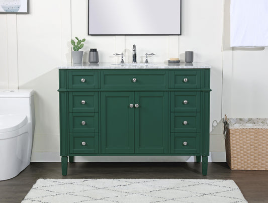19 in. Single Bathroom Vanity Set in White - BC2801934WH