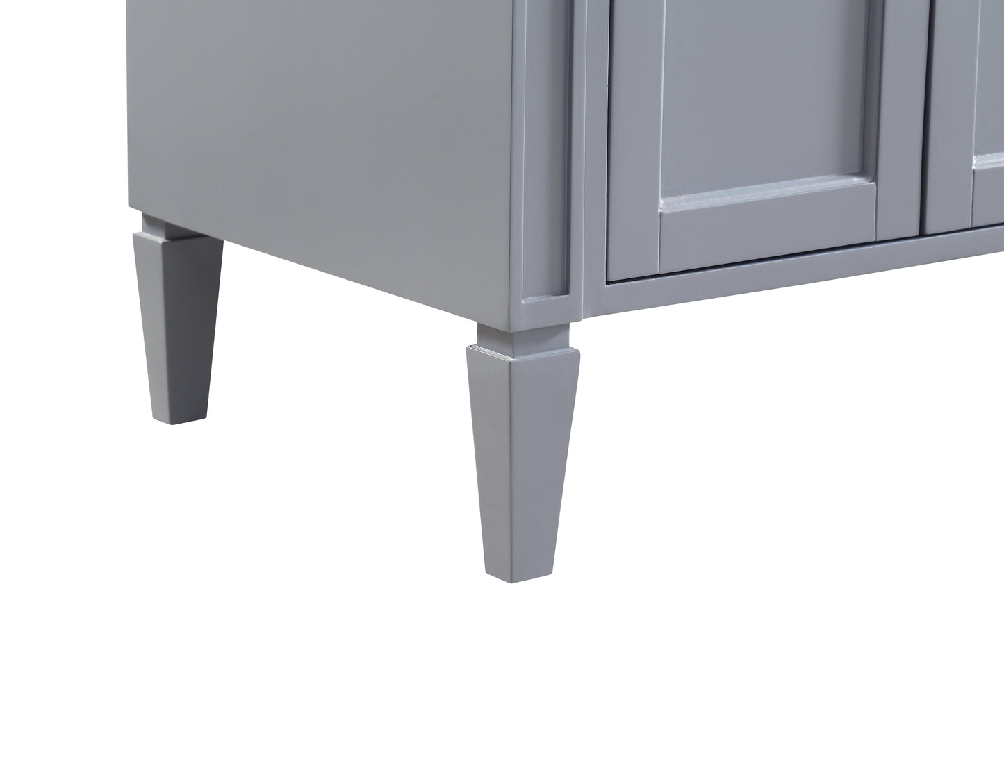 60 in. Double Bathroom Vanity Set in Grey - BC120D6035GR