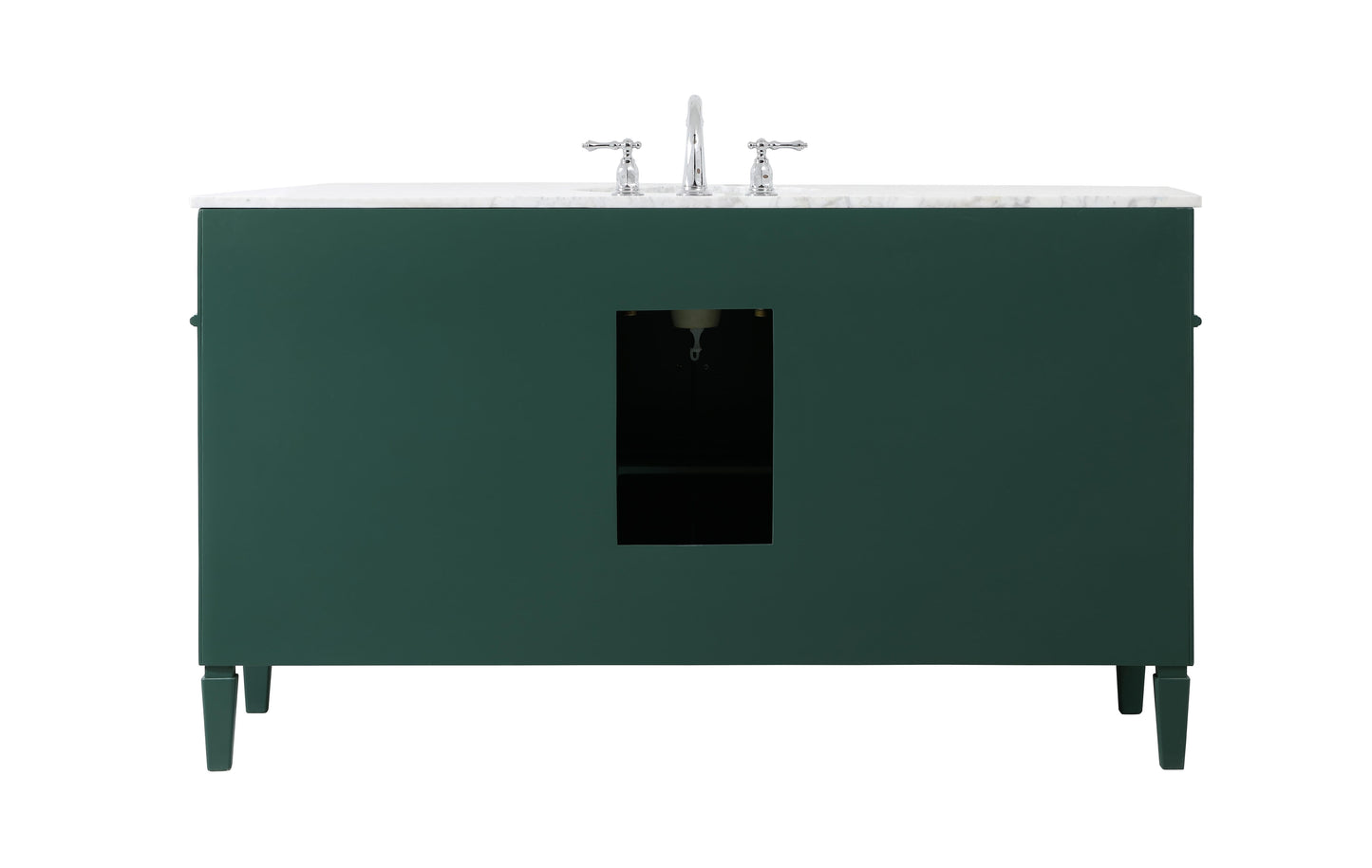 60 inch Single Bathroom Vanity in Green - BC1206035GN