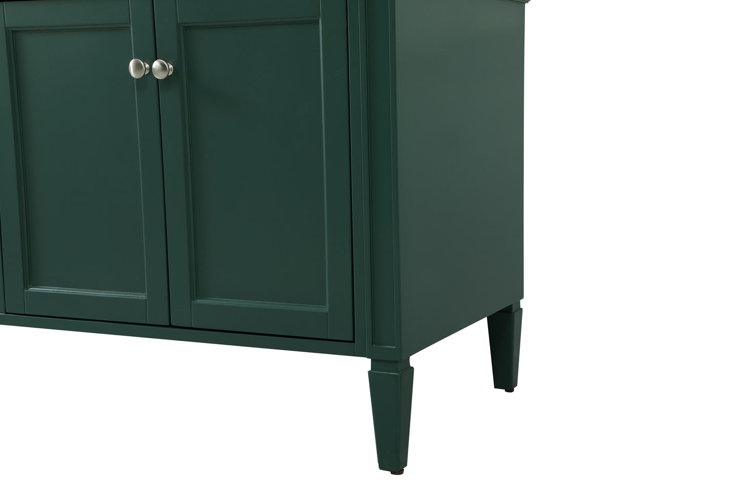 72 inch Double Bathroom Vanity in Green - BC120D7235GN