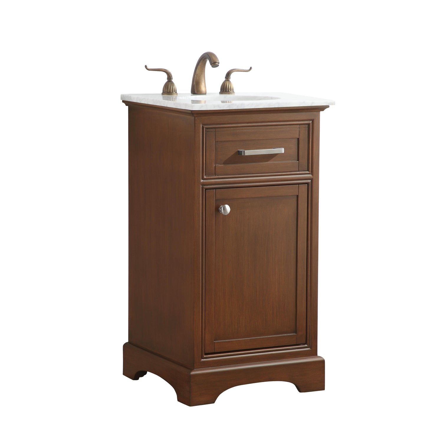 19 in. Single Bathroom Vanity Set in Teak - BC1501935TK