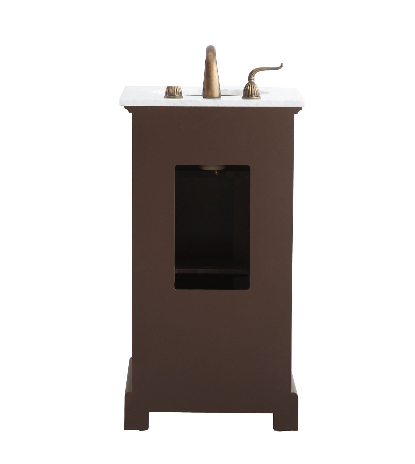 19 in. Single Bathroom Vanity Set in Teak - BC1501935TK