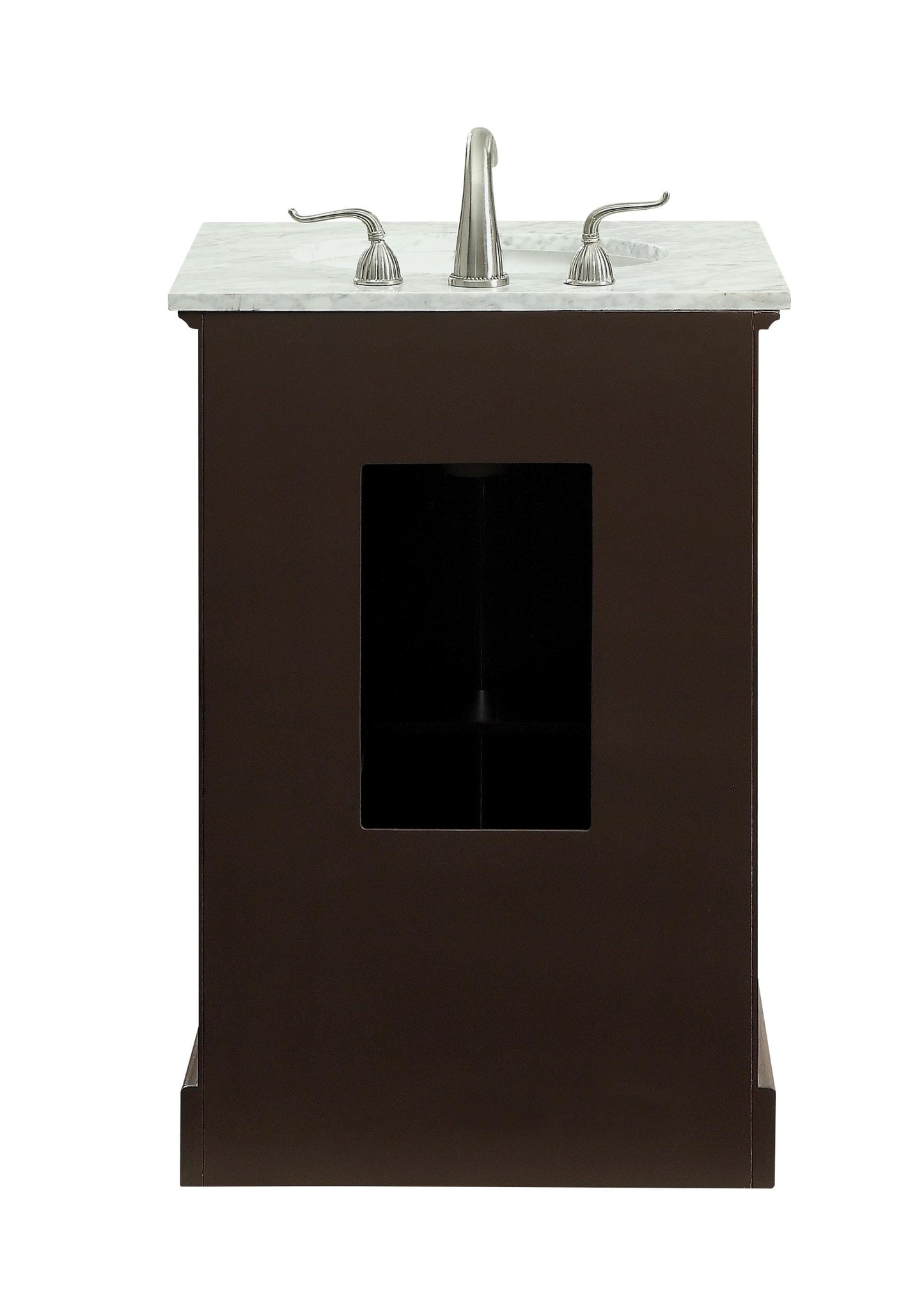 24 in. Single Bathroom Vanity Set in Teak - BC1502435TK