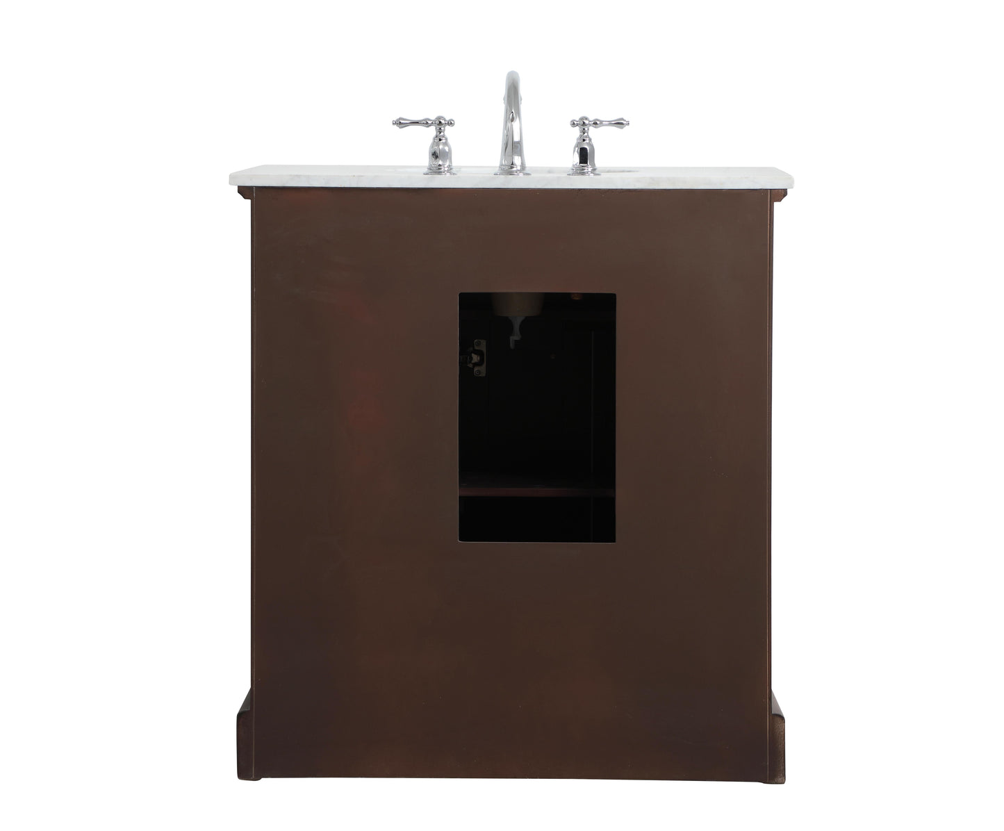 32 inch Single Bathroom Vanity in Teak - BC1503235TK