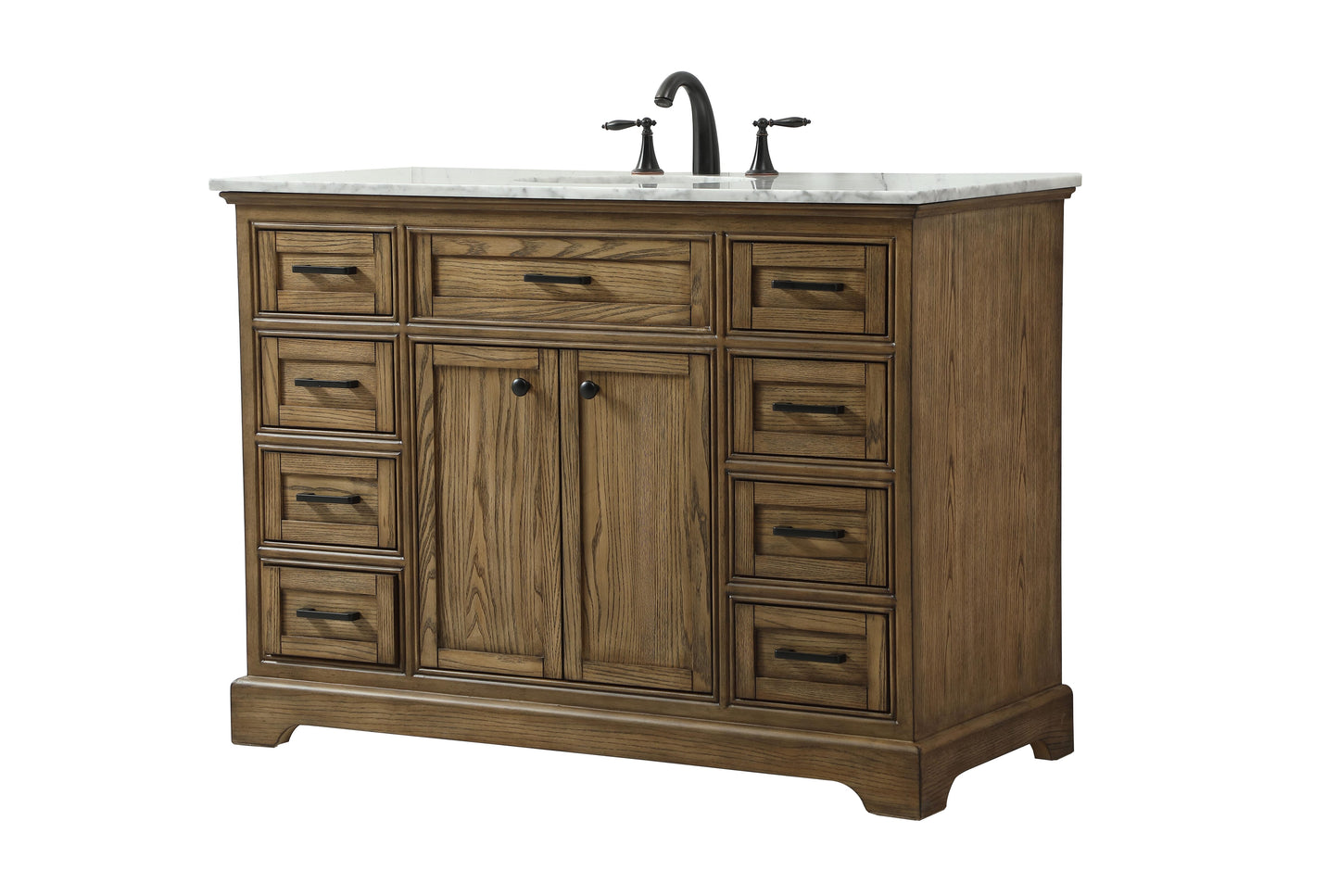 48 inch Single Bathroom Vanity in Driftwood - BC1504835DW