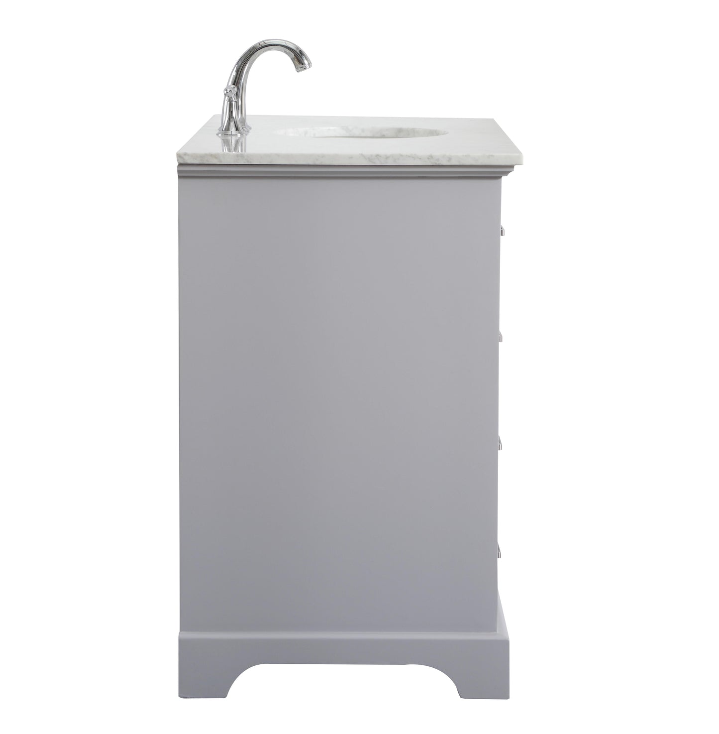 48 in. Single Bathroom Vanity Set in Light Grey - BC1504835GR