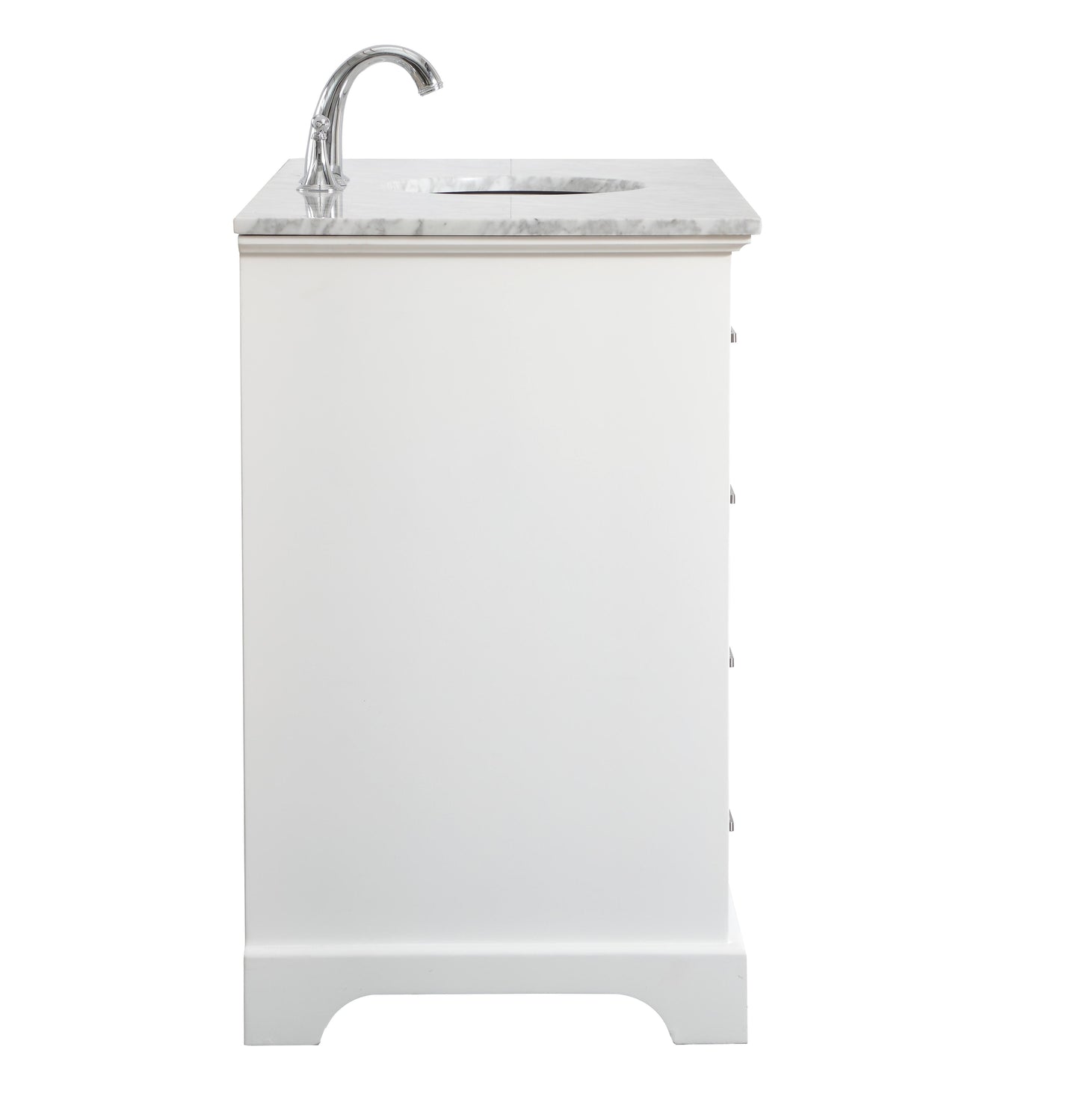 48 in. Single Bathroom Vanity Set in White - BC1504835WH