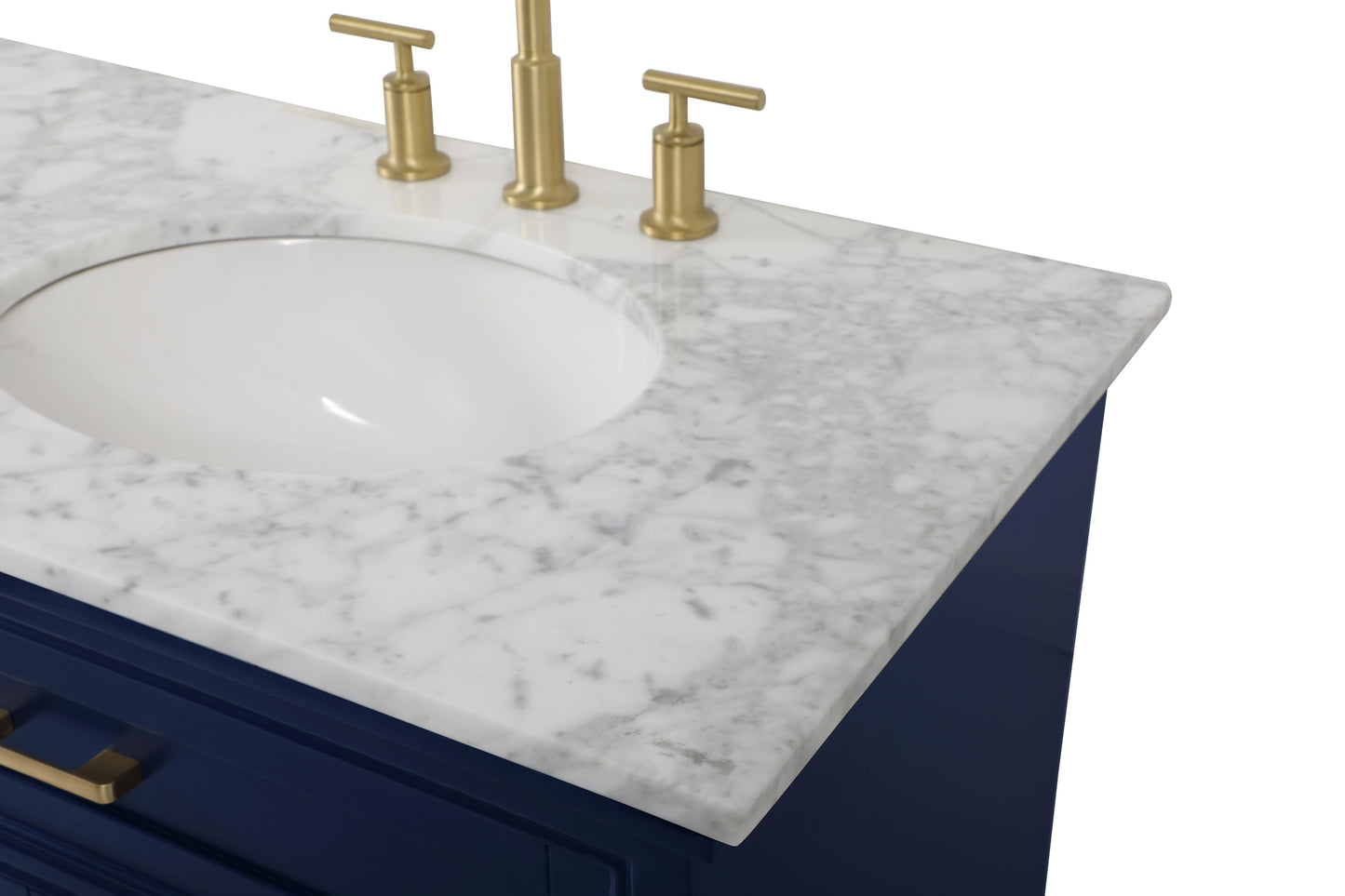 72 inch Double Bathroom Vanity in Blue - BC150D7235BL