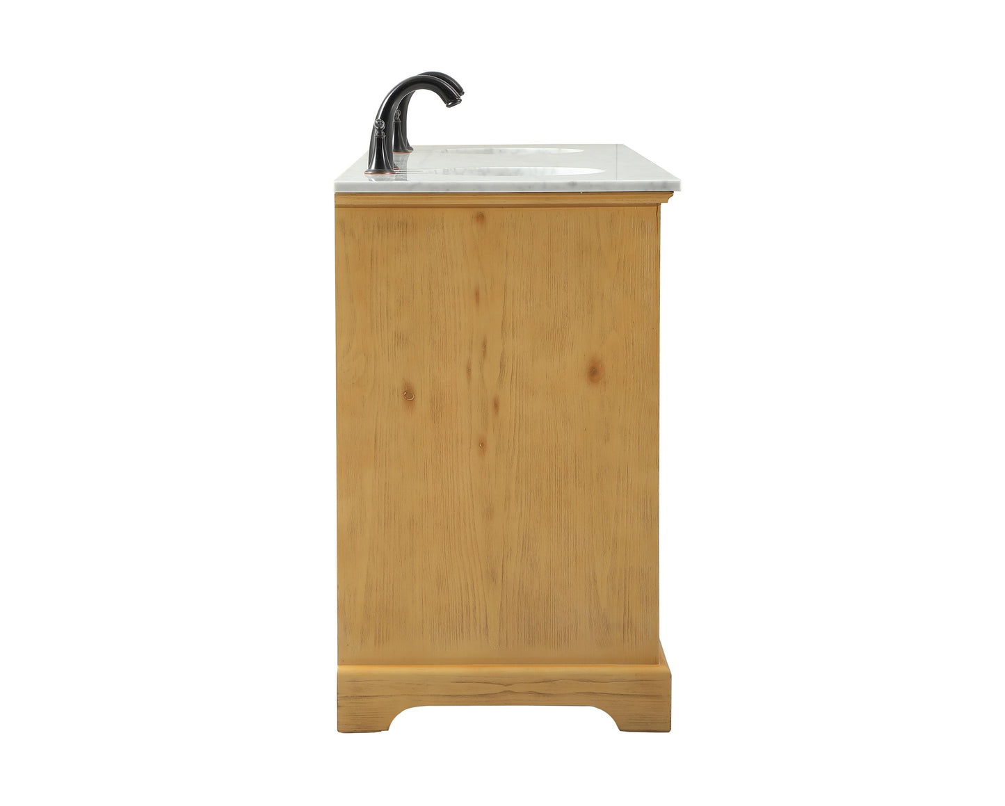 72 inch Double Bathroom Vanity in Natural Wood - BC150D7235NW