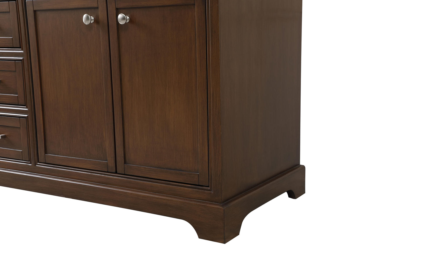 72 inch Double Bathroom Vanity in Teak - BC150D7235TK