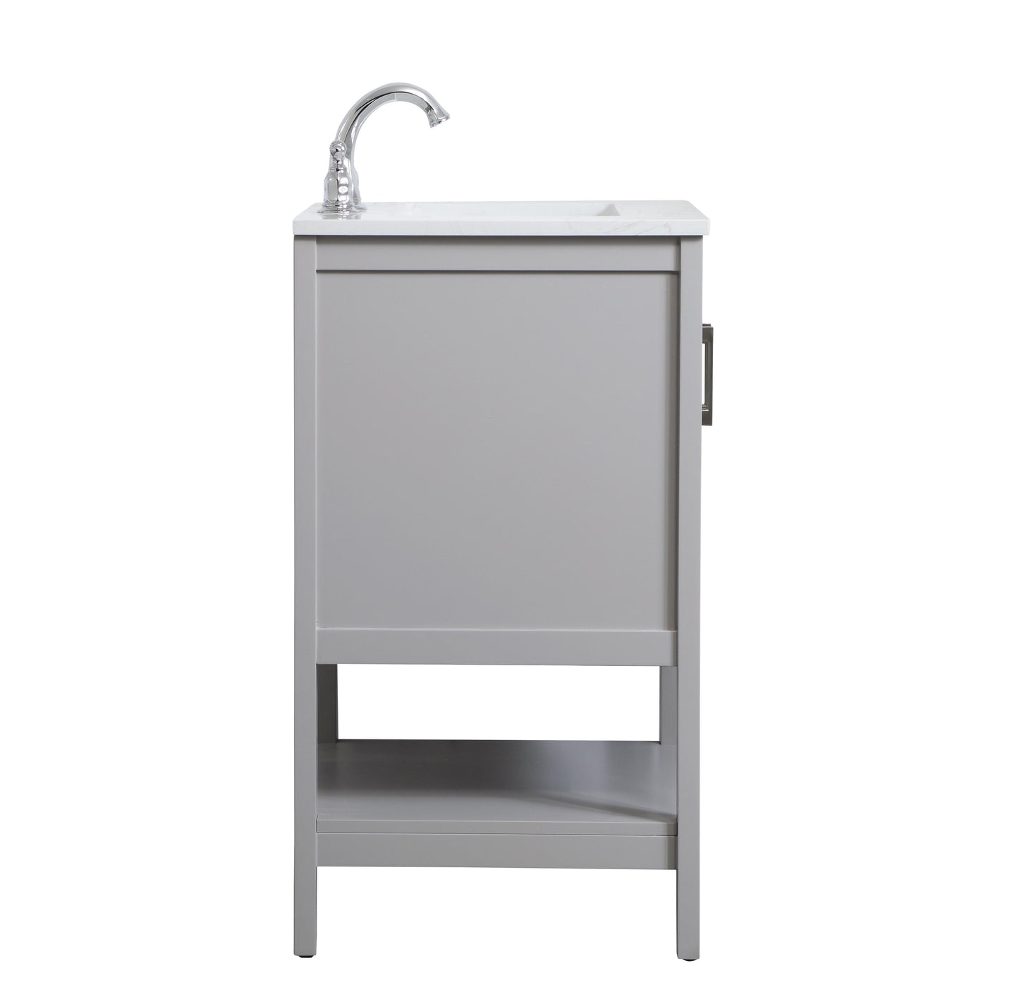 24 inch Single Bathroom Vanity in Grey - BC1602434GR