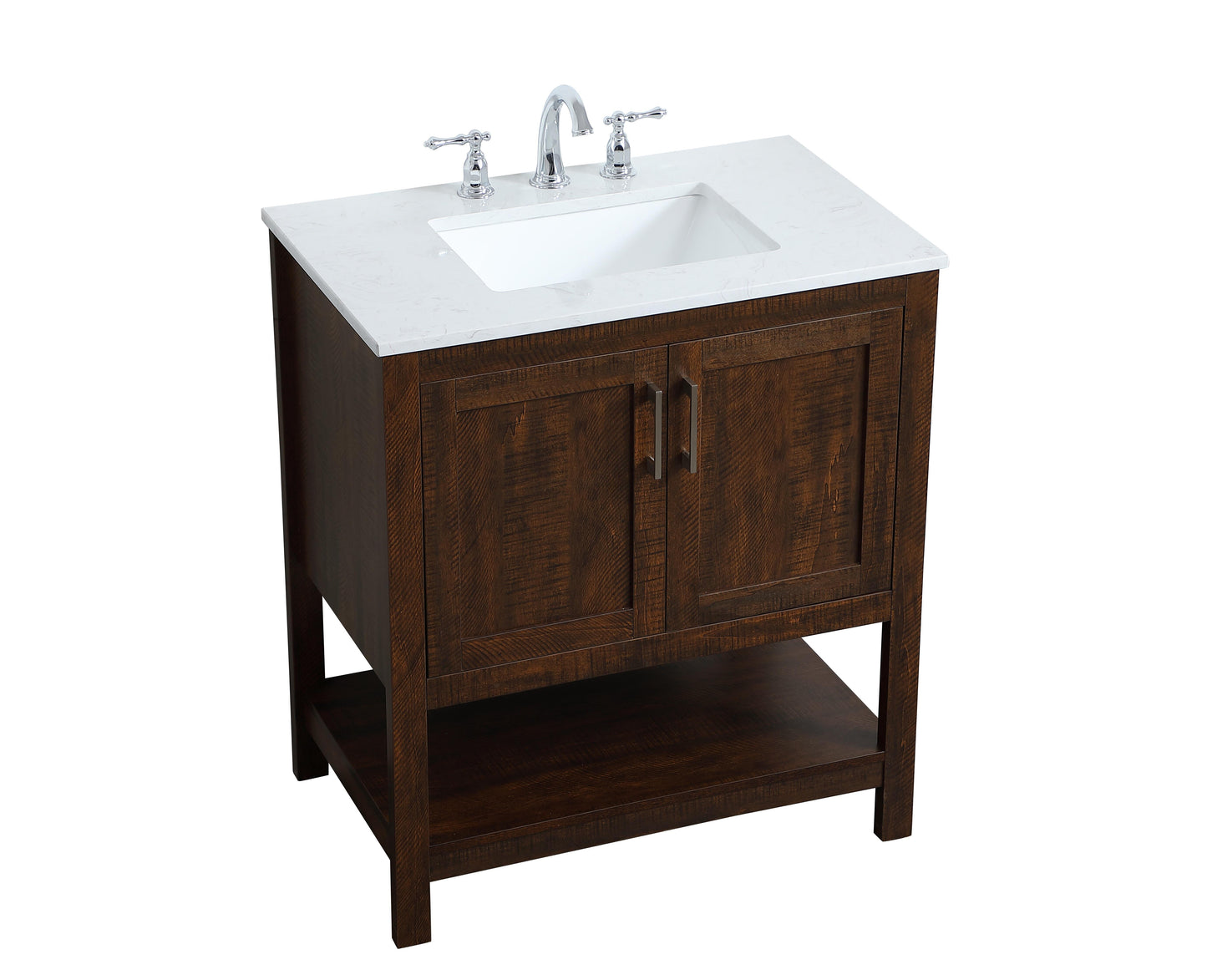 30 inch Single Bathroom Vanity in Espresso - BC1603034EX