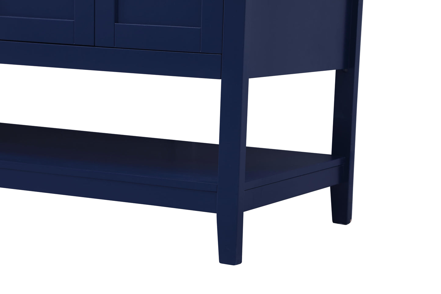 60 inch Double Bathroom Vanity in Blue - BC160D6034BL