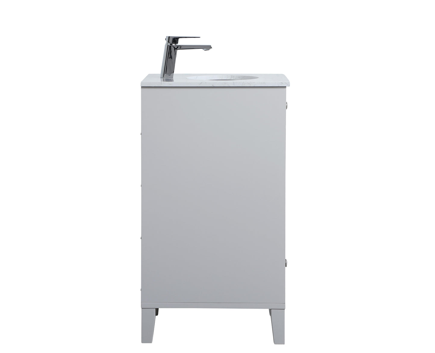 18 inch Single Bathroom Vanity in Grey - BC1901834GR