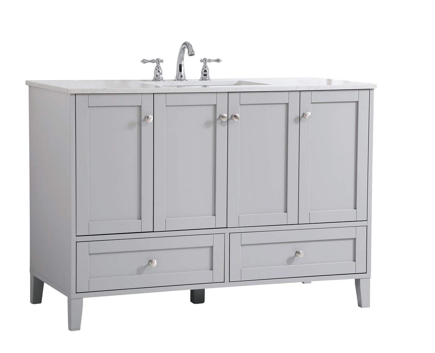 48 inch Single Bathroom Vanity in Grey - BC1904834GR