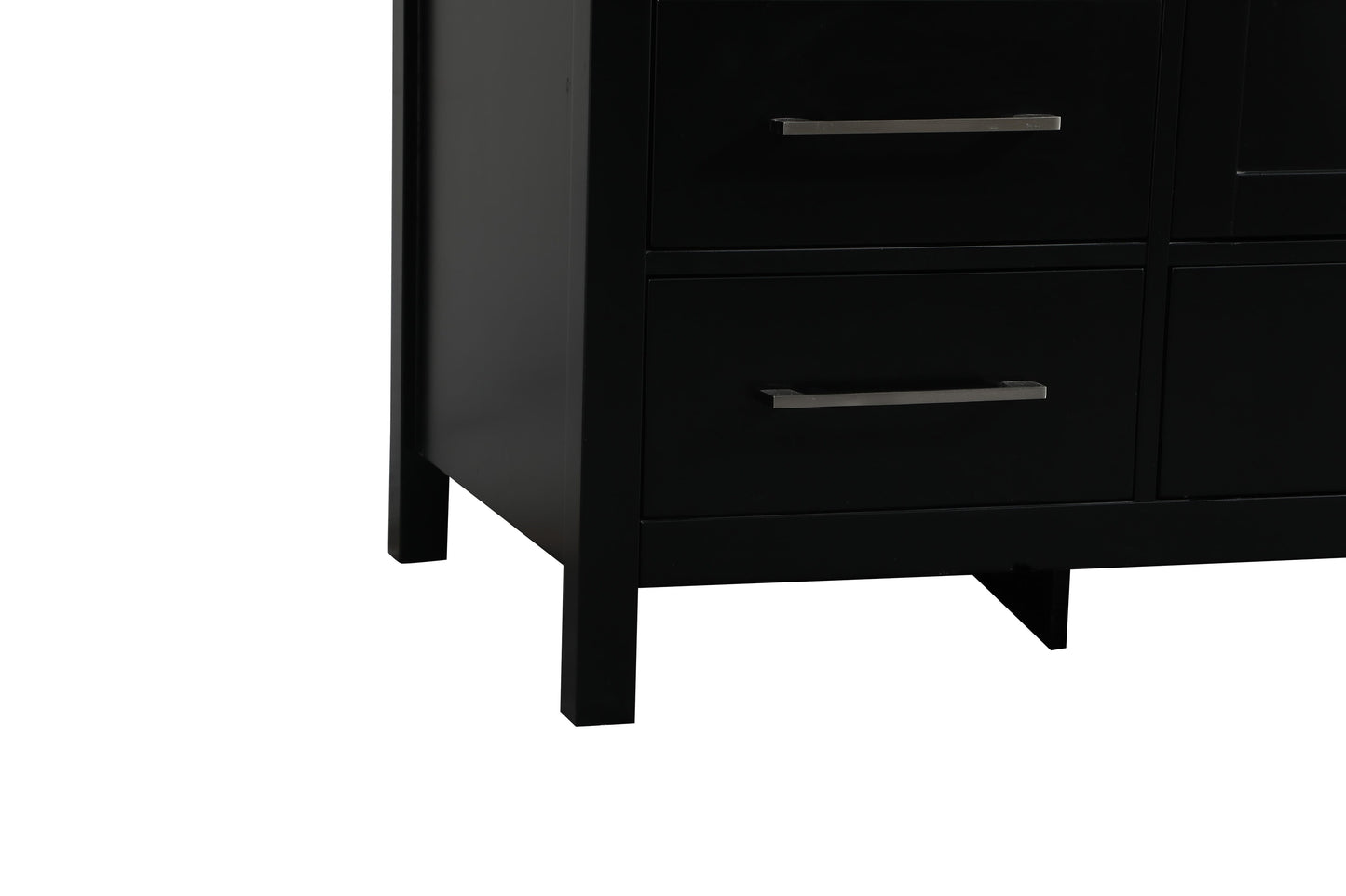 60 inch Single Bathroom Vanity in Black - BC2006034BK