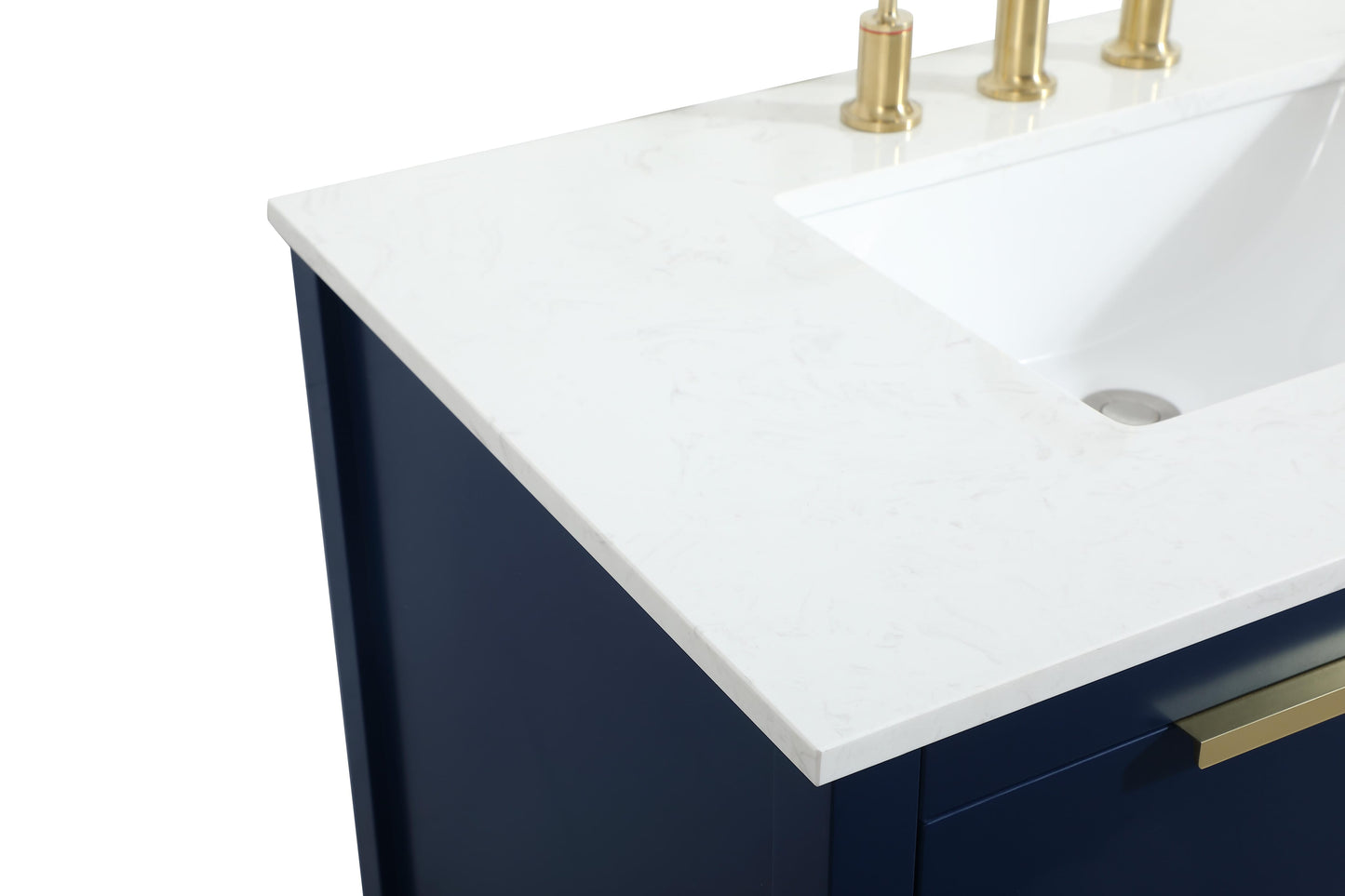 36 inch Single Bathroom Vanity in Blue - BC2203634BL