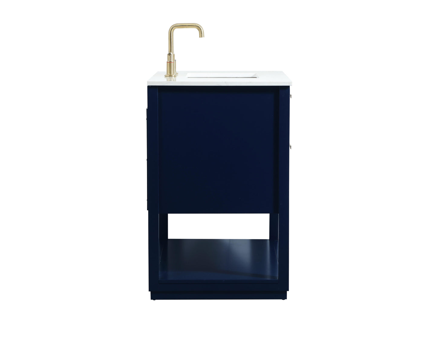 36 inch Single Bathroom Vanity in Blue - BC2203634BL