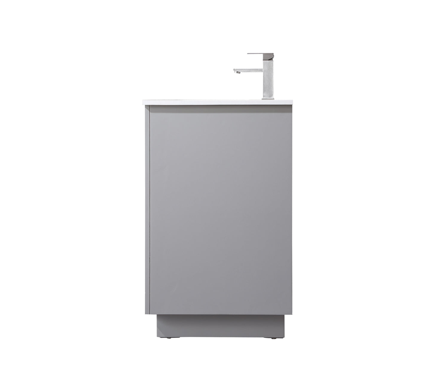 30 Inch Single Bathroom Vanity in Grey - BC2403035GR