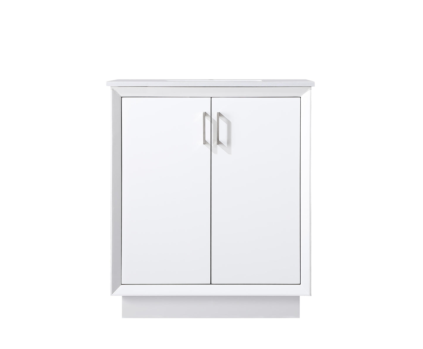 30 Inch Single Bathroom Vanity in White - BC2403035WH