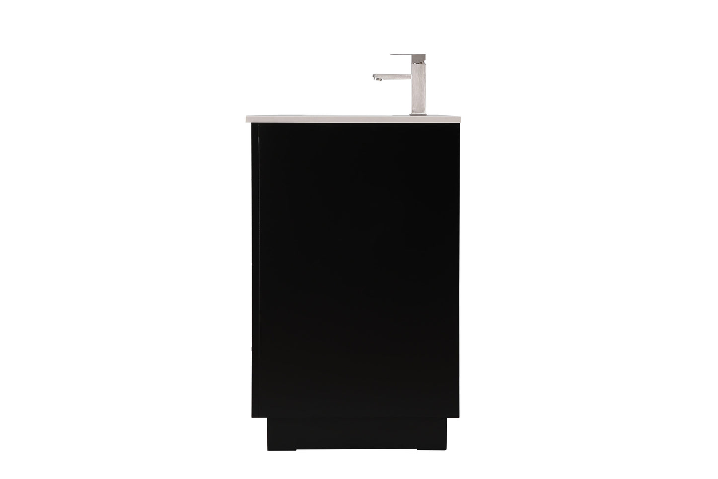 54 Inch Single Bathroom Vanity in Black - BC2405435BK