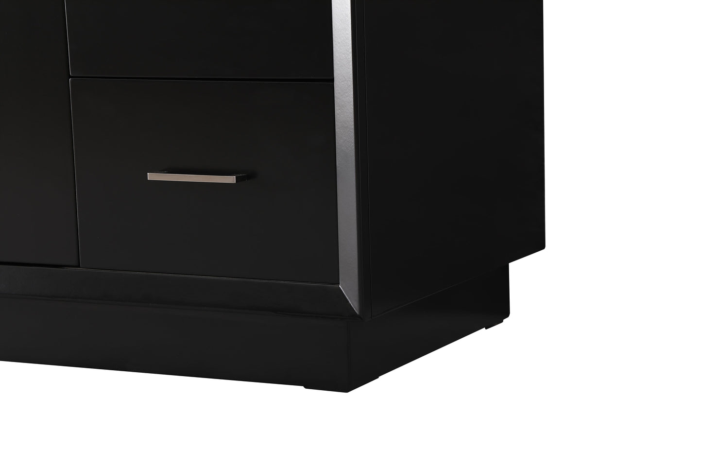 60 Inch Single Bathroom Vanity in Black - BC2406035BK