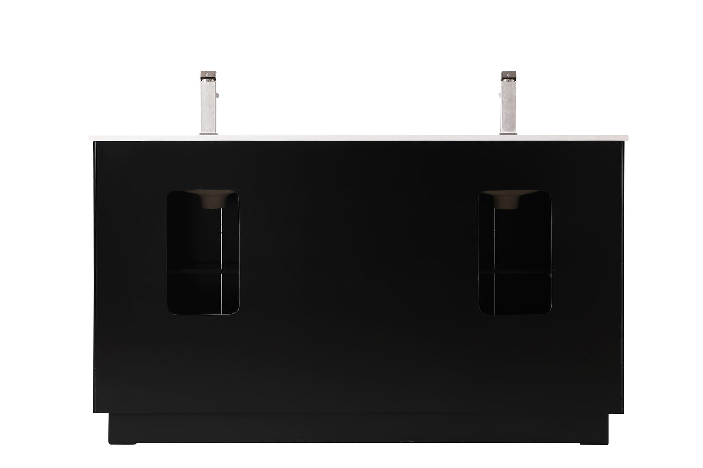 60 Inch Double Bathroom Vanity in Black - BC240D6035BK