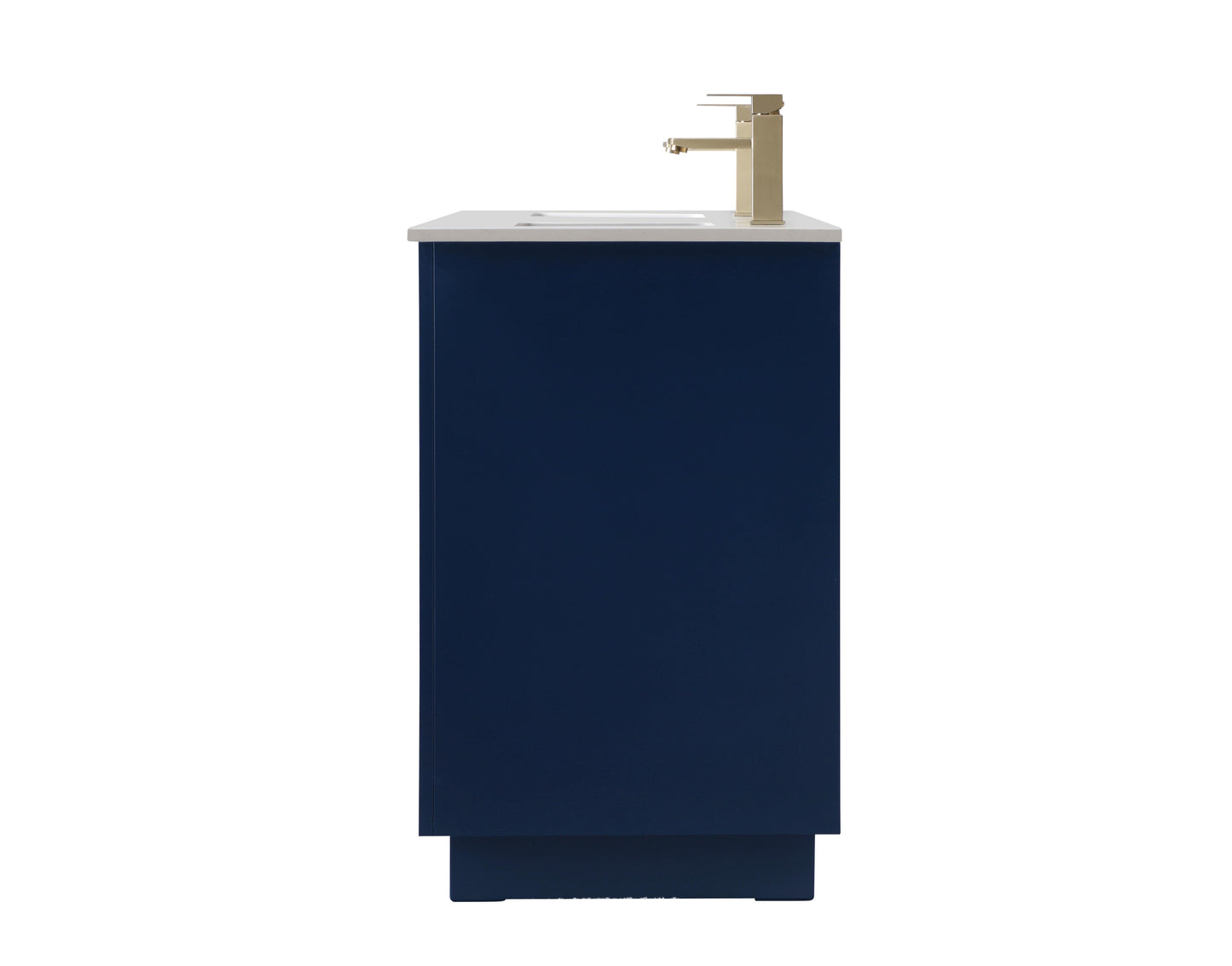 60 Inch Double Bathroom Vanity in Blue - BC240D6035BL